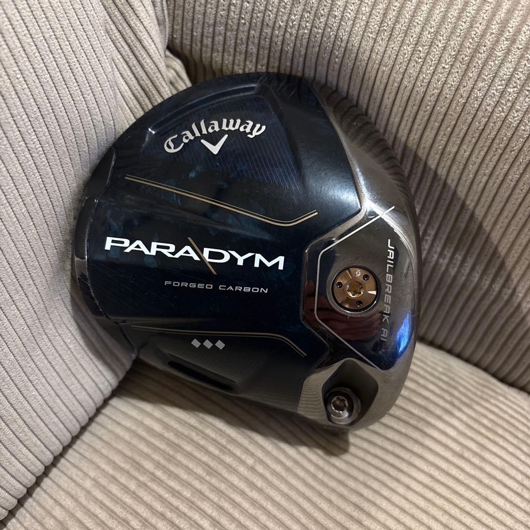 キャロウェイ　パラダイムトリプルダイヤモンド　10.5° ヘッド キャロウェイパラダイムトリプルダイヤモンド10.5度ドライバーヘッド