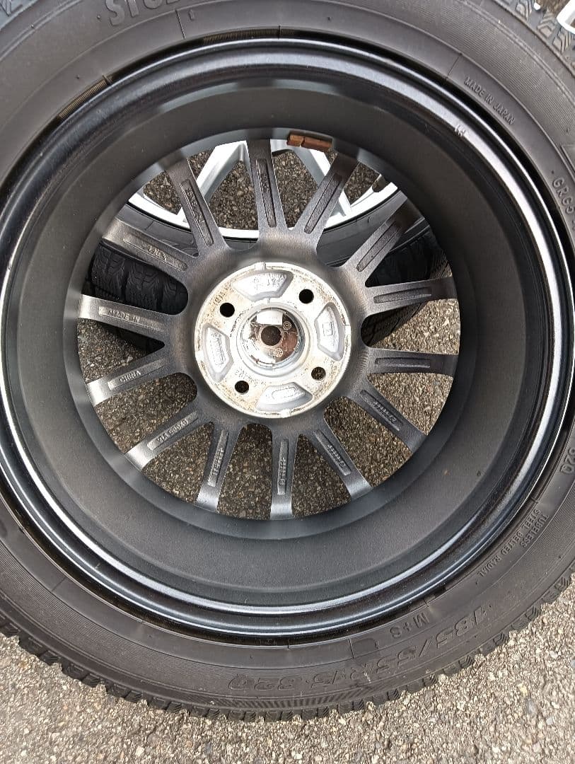 15インチ スタッドレスタイヤホイールセット トーヨー ガリットG5　5.5J