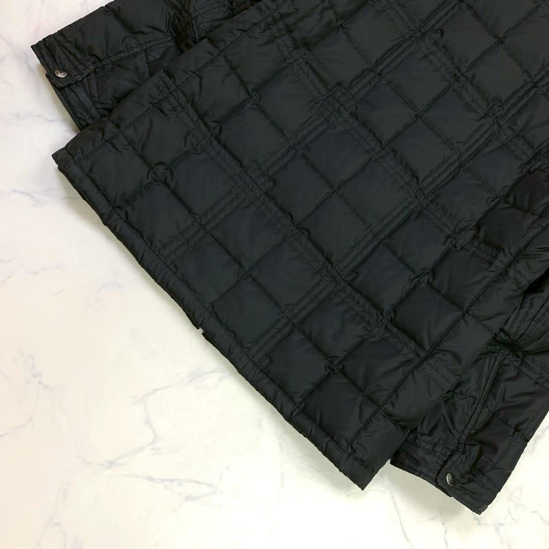 バーバリーブラックレーベル ダウンジャケット 2way ファー M D887