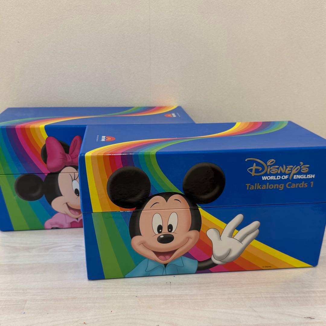 ディズニー英語システム トークアロングセット カード半分以上未開封