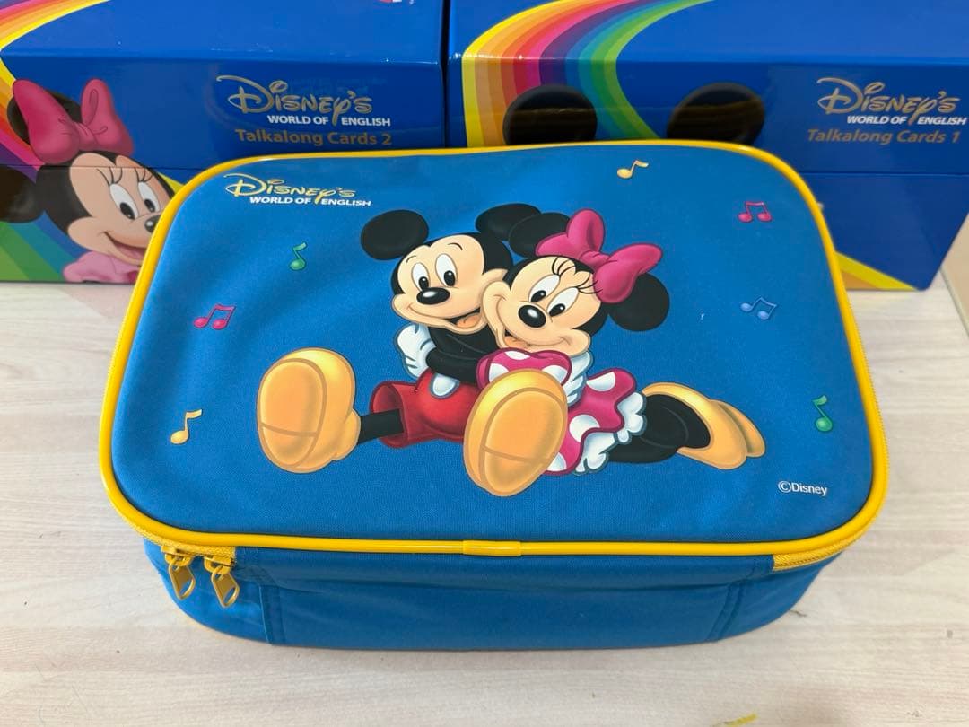 ディズニー英語システム トークアロングセット カード半分以上未開封