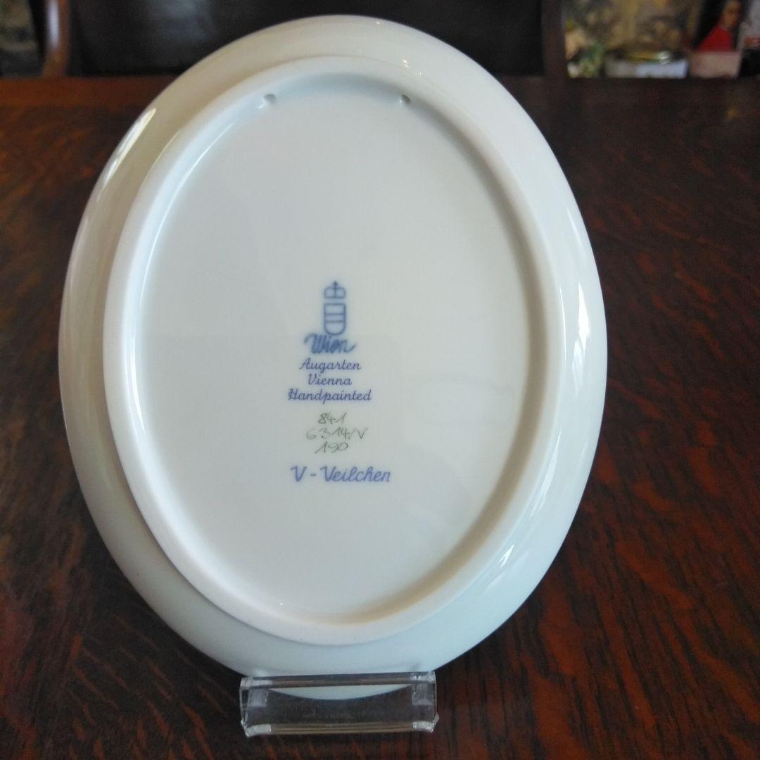 アウガルテン メドウフラワーズ（6314V）飾り皿 すみれ - メルカリ