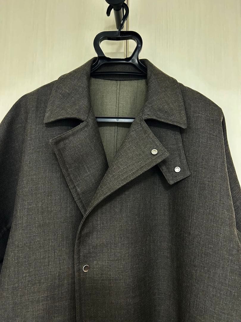 2025AWアダムエロペADAM ET ROPE'ソモウリバーロングコート美品 - メルカリ