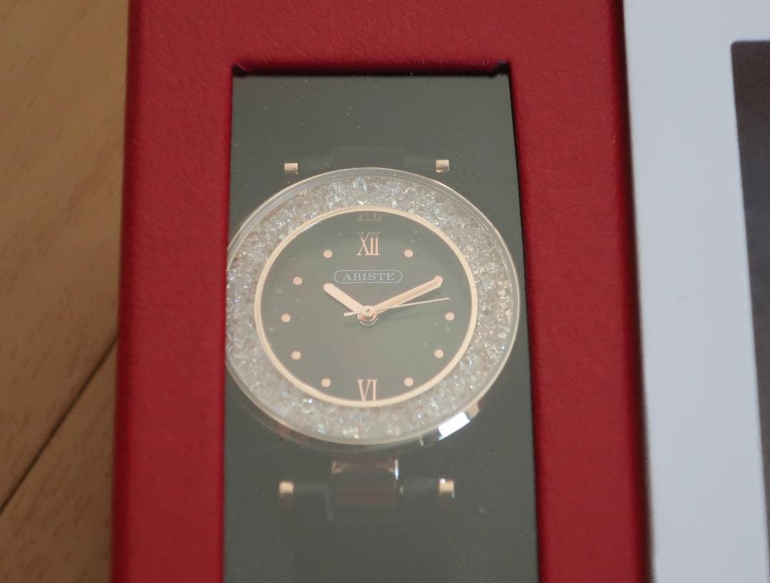 JAL機内販売 限定 アビステ クリスタルブラック ウォッチ 新品 - メルカリ