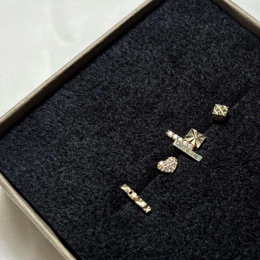 CANAL Accessory 10K ゴールドピアス バラ売り可 10K イエローゴールド ピアス 7mm - AVALANCHE OFFICIAL STORE