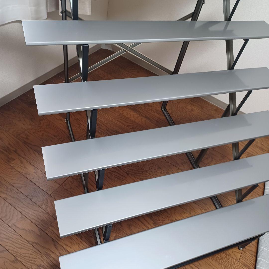 スチール製 雛壇 7段 35号アカセ - メルカリ