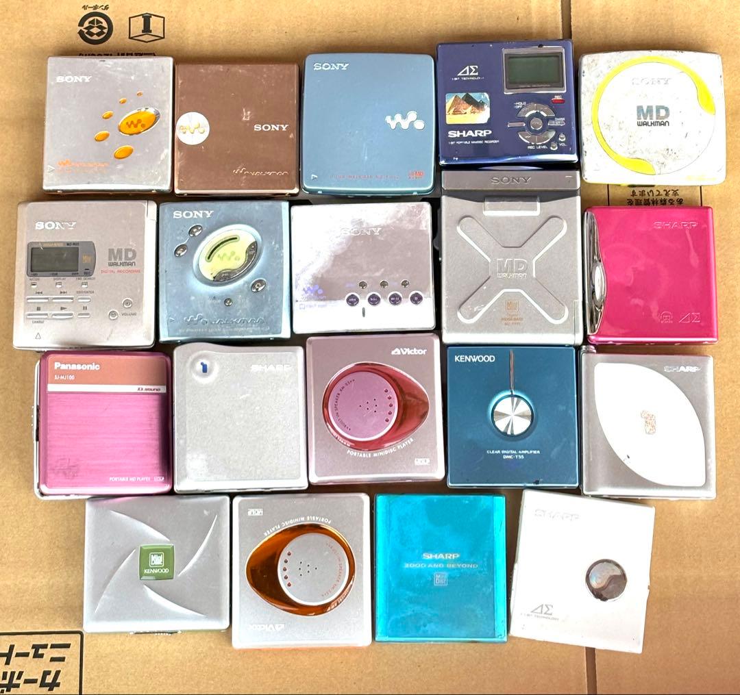 MDプレーヤー ジャンク品 19台 まとめセット Yahoo!オークション - 「(ジャンク)パナソニック」MDプレーヤー