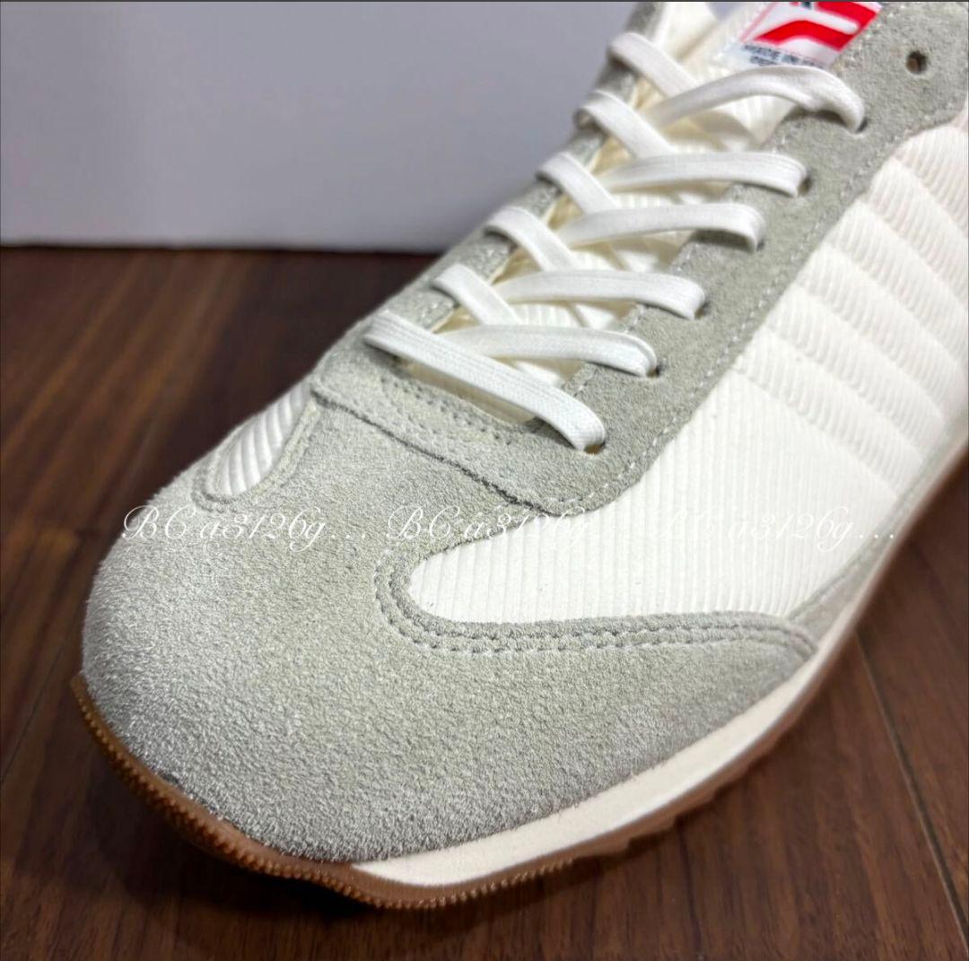 PATRICK 24.5cm 39 WHTマラソン 高級コットン定価17600円