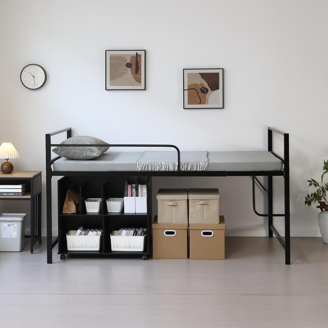 【高さ110cm】ロフトベッド パイプベッド シングル一人暮らし スチール 耐震 楽天市場】即納【送料無料】【高さ110cm】ロフトベッド パイプベッド