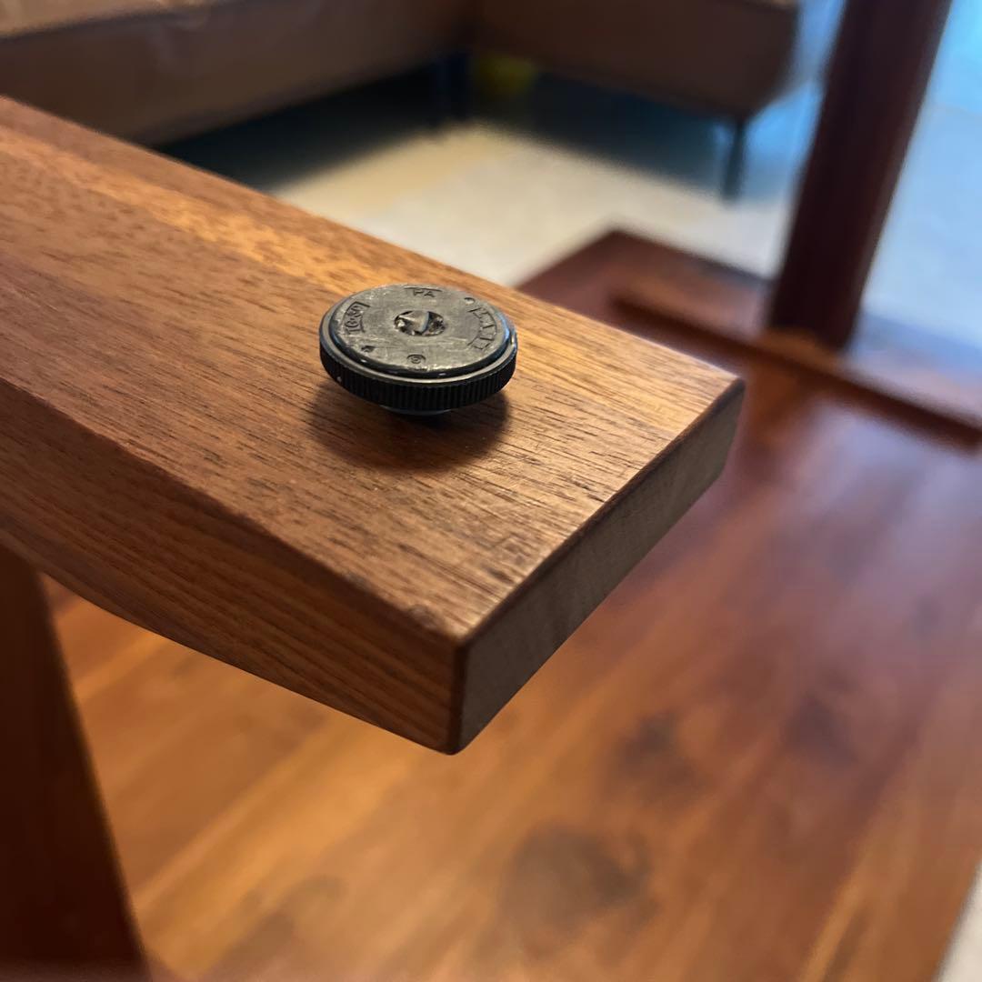 超美品】マスターウォール ウォールナットRITS ダイニングテーブル