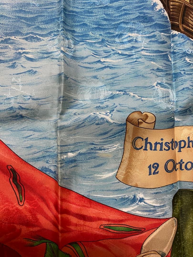 S*n様 エルメスカレ90 コロンブス アメリカ発見(実家保管品) - メルカリ