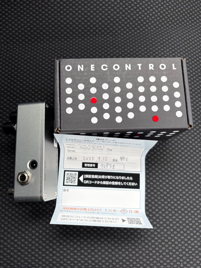 ONE CONTROL SONIC SILVER PEG - メルカリ
