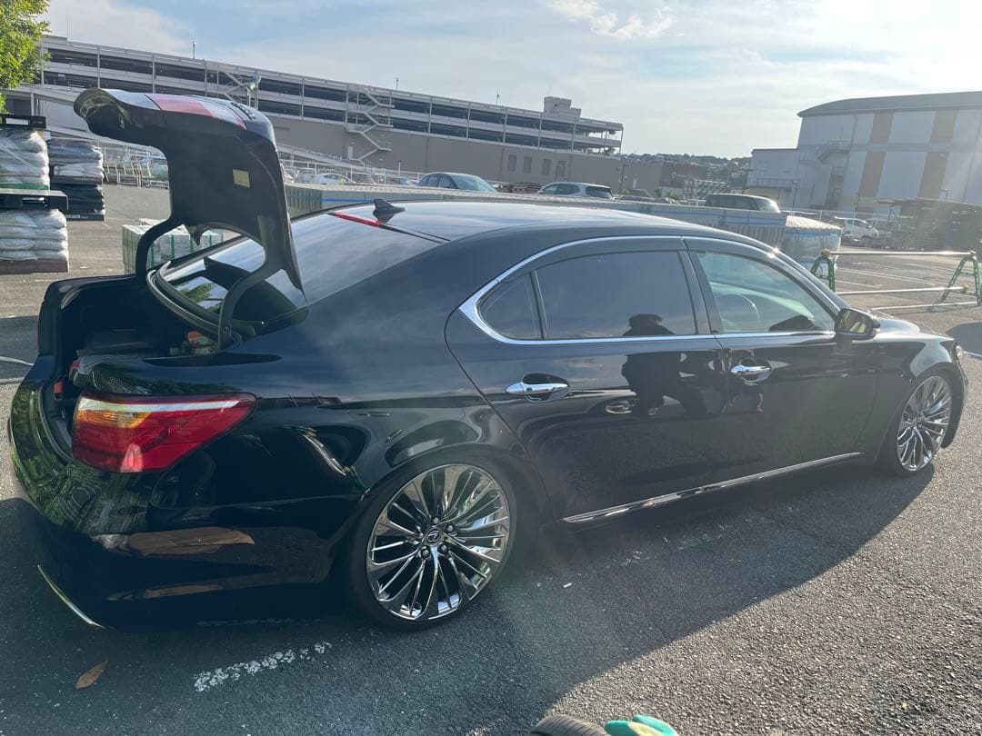 引き取り限定 LS500 純正OPホイール 4本 スパッタリング 20インチ