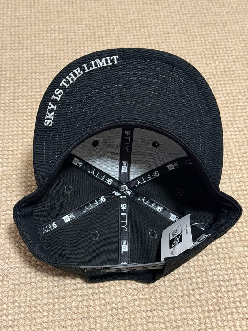 会場限定品！ 中谷潤人×New Era コラボ9FIFTY ブラックキャップ - メルカリ