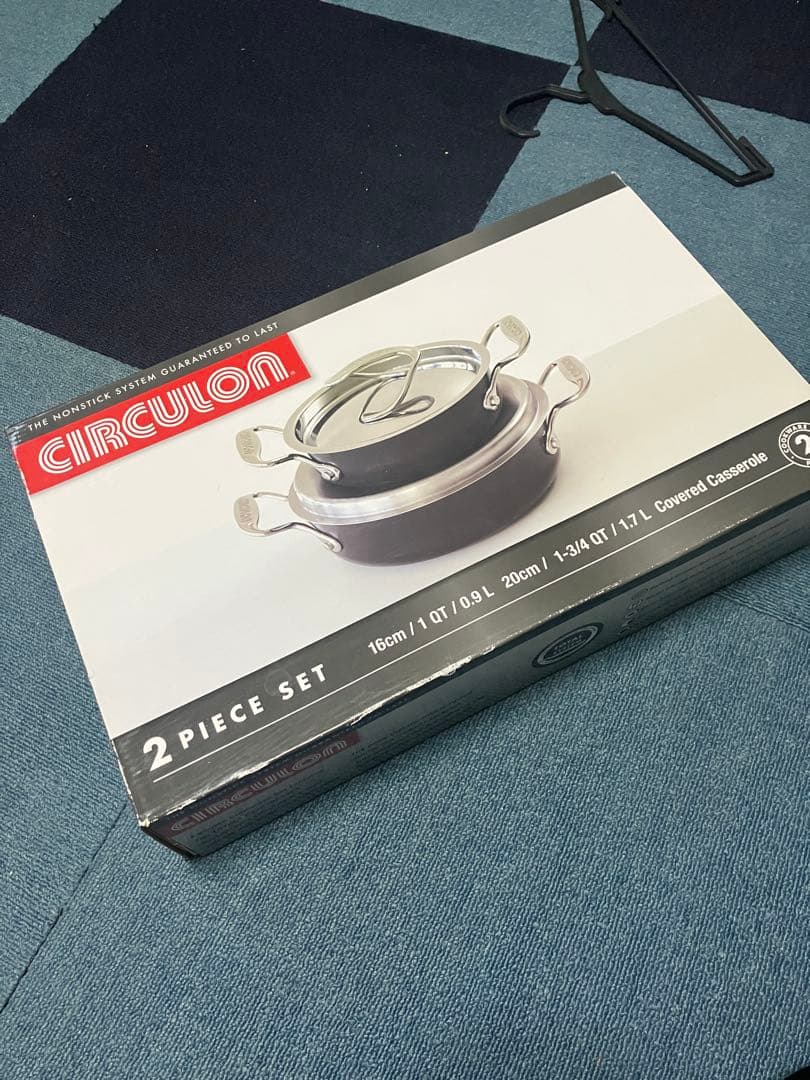 さらに値下げ　Circulon ステンレススチール 2ピース鍋セット 81zN+H93B5L._AC_UF350,