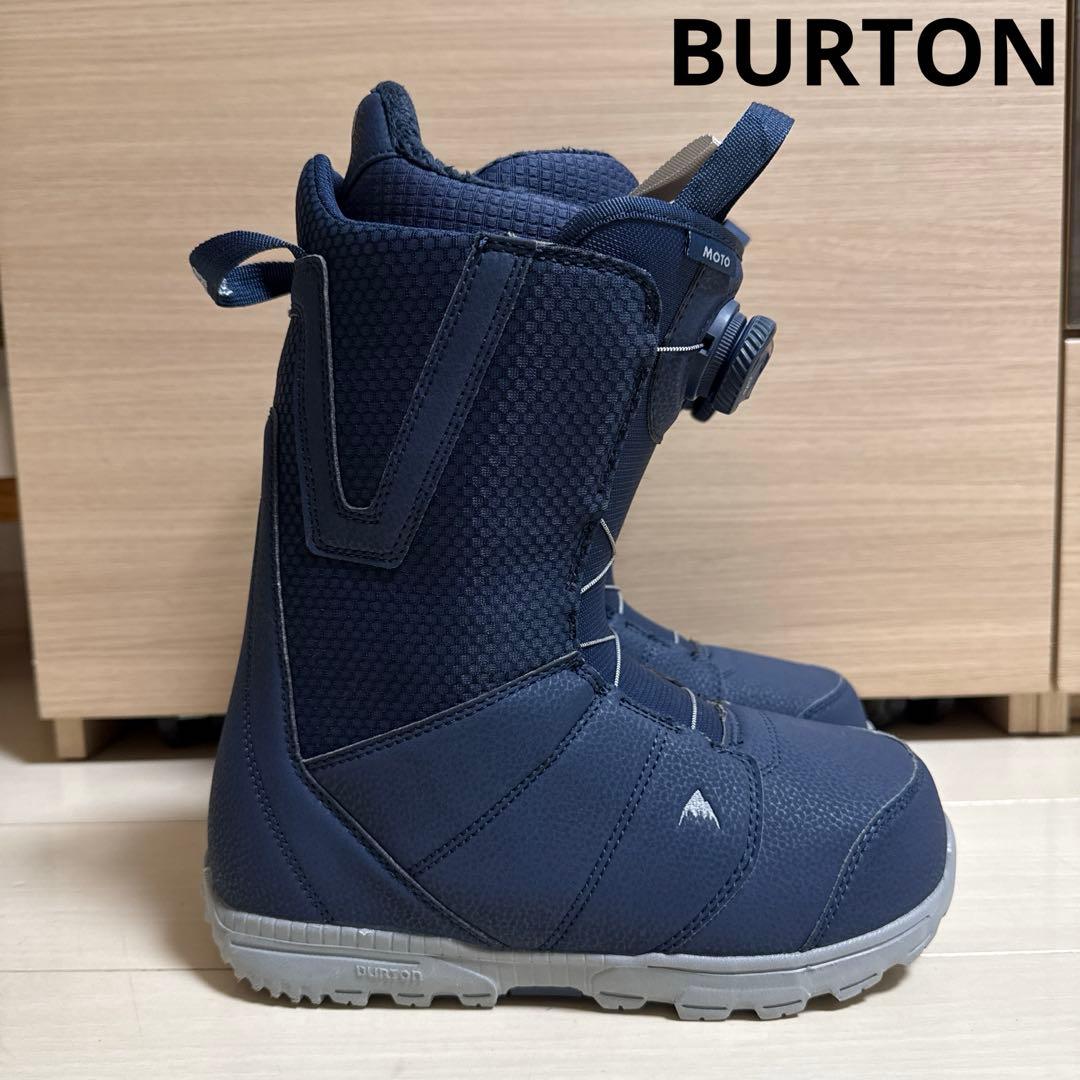 【Burton】Moto Wide BOA スノーボードブーツ BLUE 25㎝ Men's Moto BOA® Snowboard Boots (Wide) | Burton.com Winter 2023 US