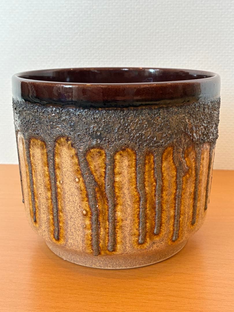 Fatlava Scheurich プランター 鉢 60年代 高さ11.7cm - メルカリ