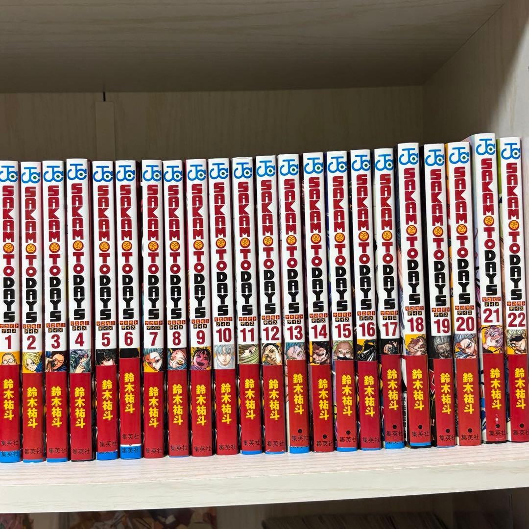 サカモトデイズ SAKAMOTODAYS 漫画 22巻セット SAKAMOTO DAYS 22 (ジャンプコミックス) | 鈴木 祐斗 |本 | 通販 | Amazon