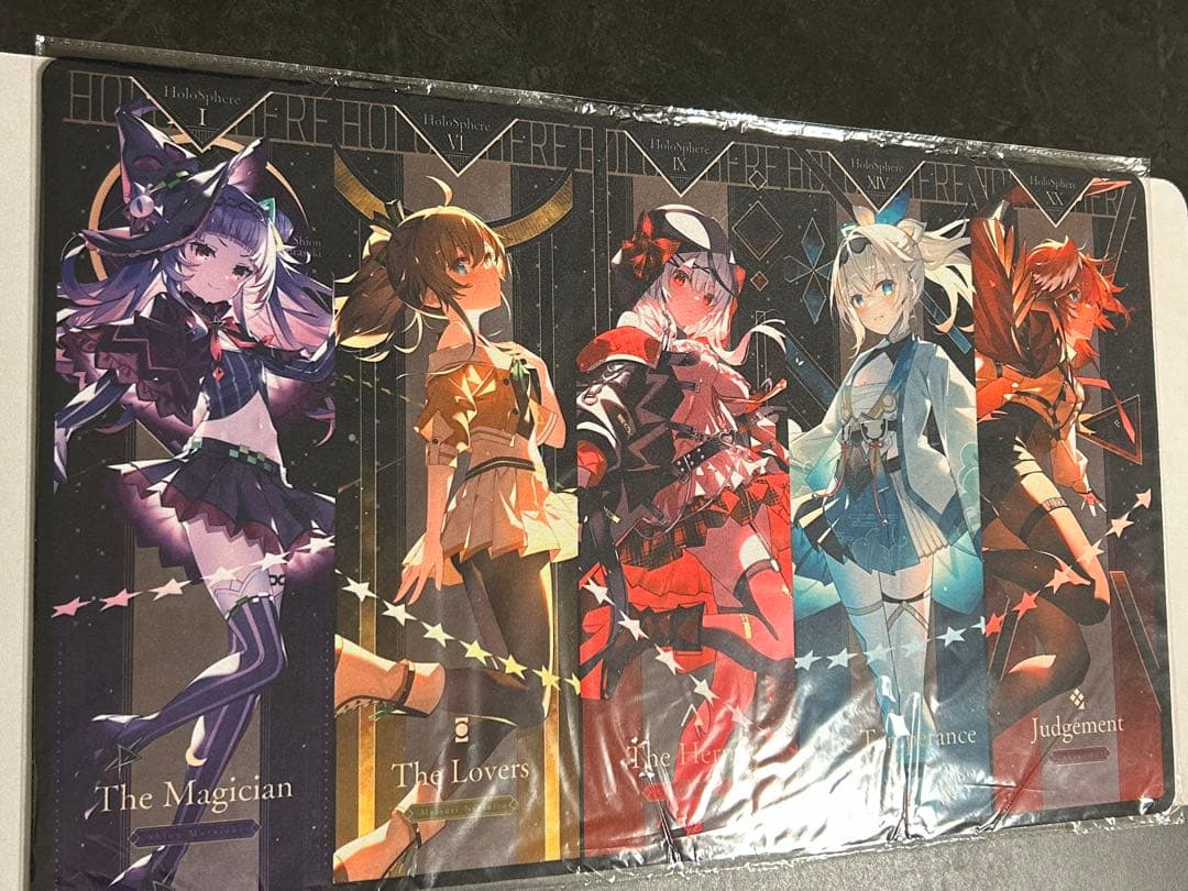 プレイマット】ホロライブ シオン まつり クロエ いろは ルイ タロット