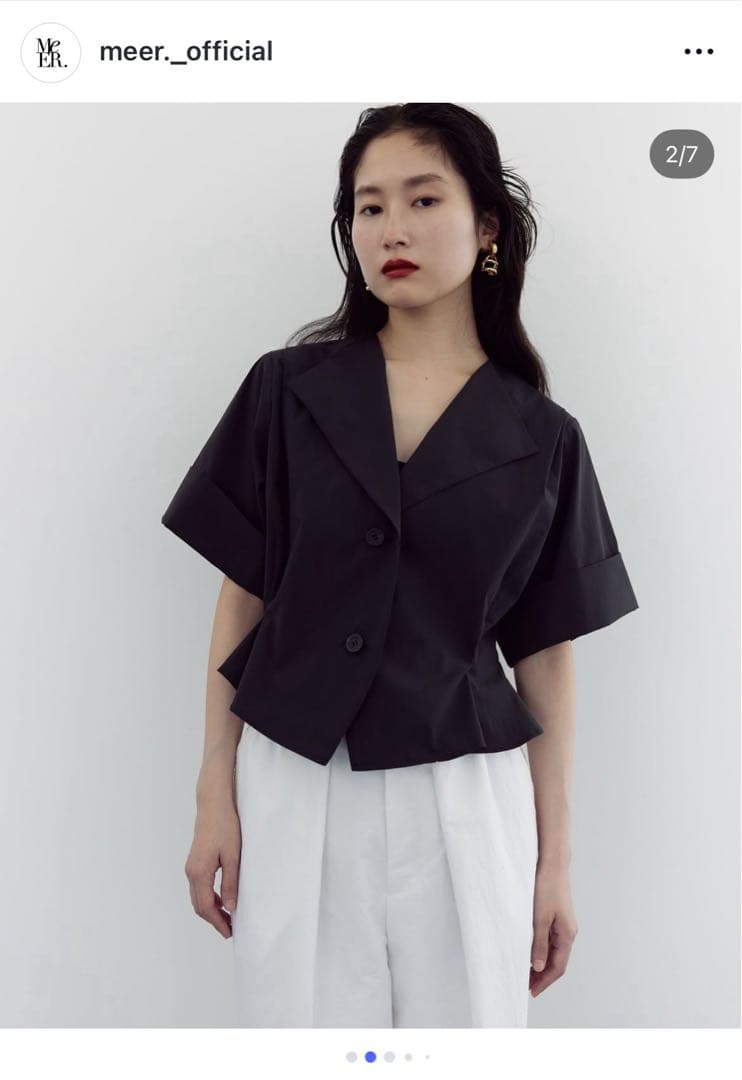 meer.シャツ リラックス開襟シャツ｜MEN｜251HSB30-315E｜AZUL BY MOUSSY（アズール