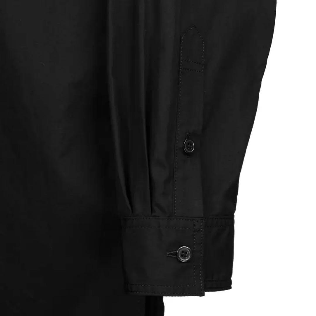 未使用】ヨウジヤマモト タグあり新品 スタンドカラー二重シャツ