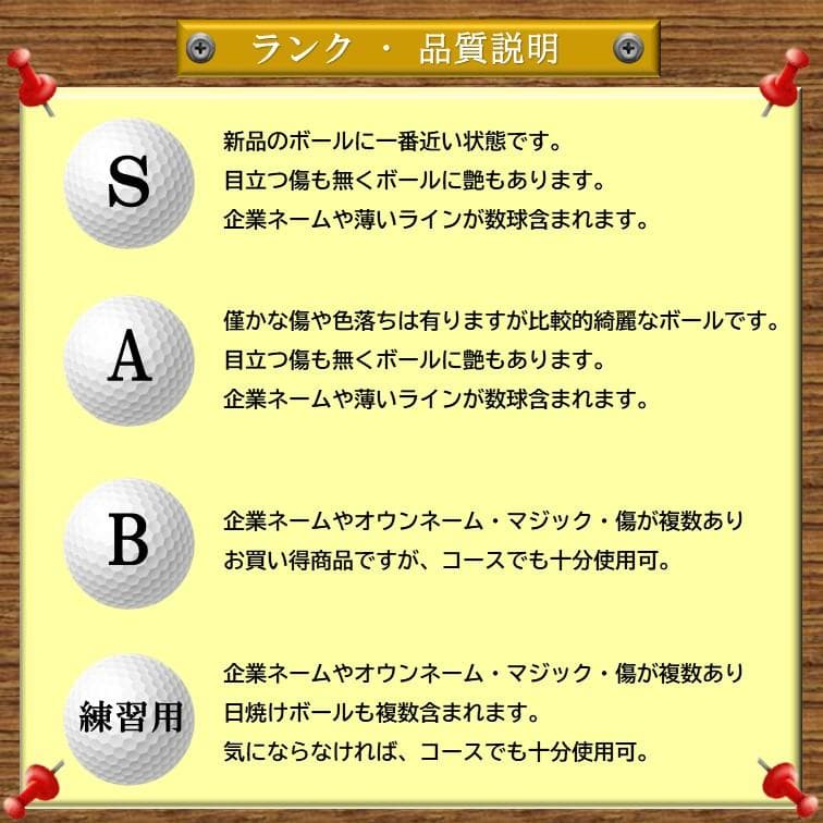 S113】【S90】PRO V1 白 年 ロストボール 24球✖️24球 - メルカリ