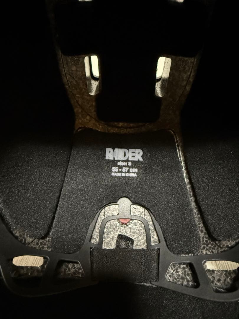 《未使用》ANON ヘルメット レイダー 3 ラウンドフィット Sサイズ