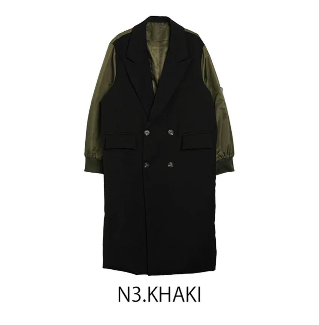 MICALLE MICALLE ミリタリードッキングテーラーコート - メルカリ