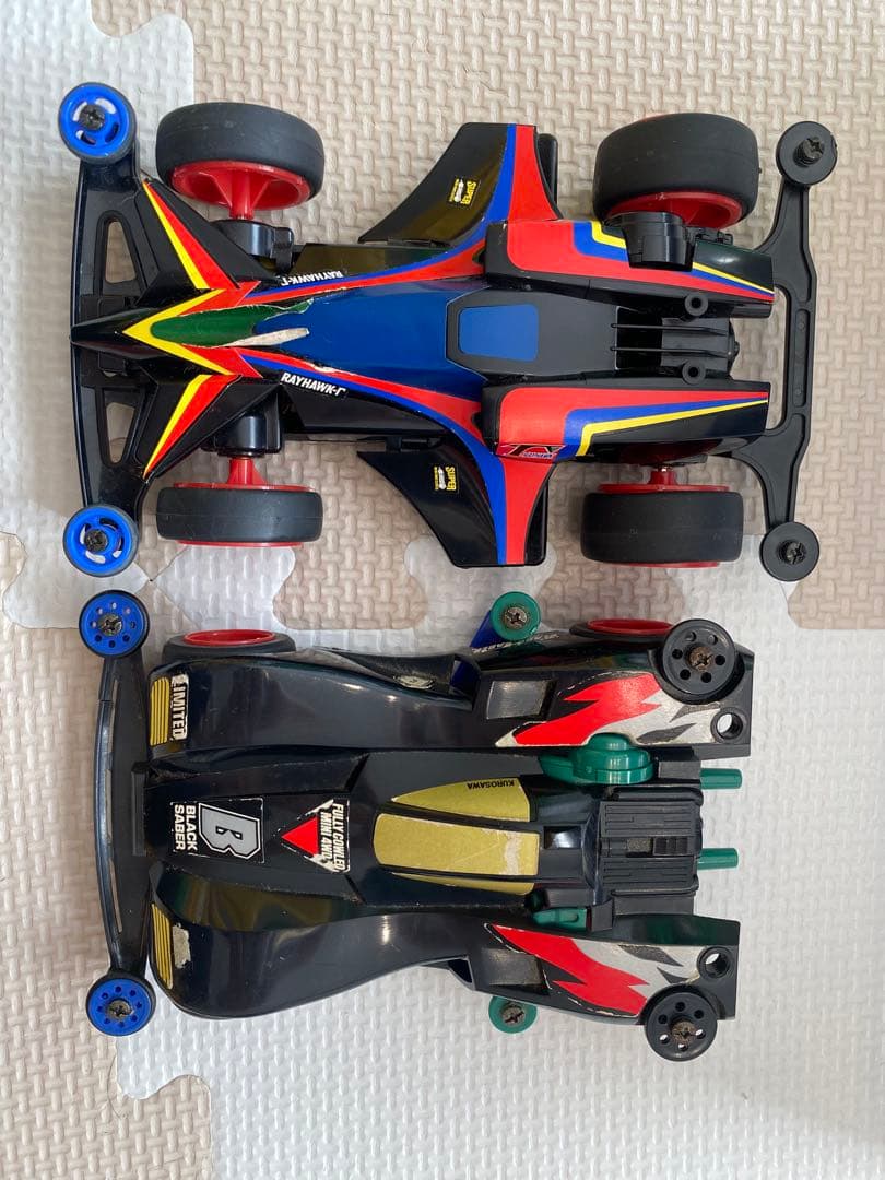 当時物】ミニ四駆 まとめ売り 11台セット レッツ&ゴー世代 ボックス付