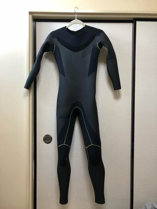 QUIVER ウェットスーツ ALL3mm 裏起毛 ML相当 ジャージフル