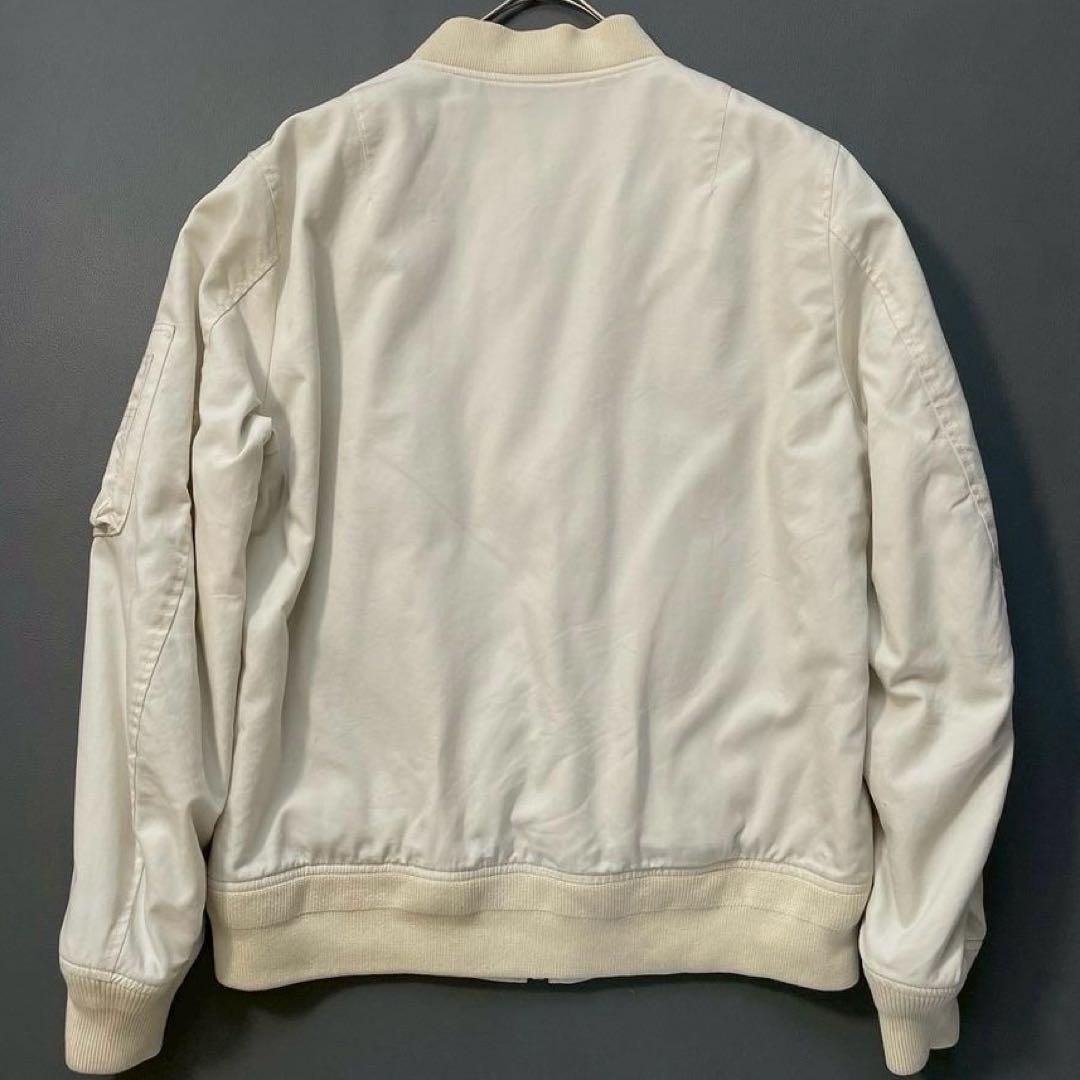 【希少】ワコマリア “FUNK” MA-1 ブルゾン 日本製 Mサイズ 白