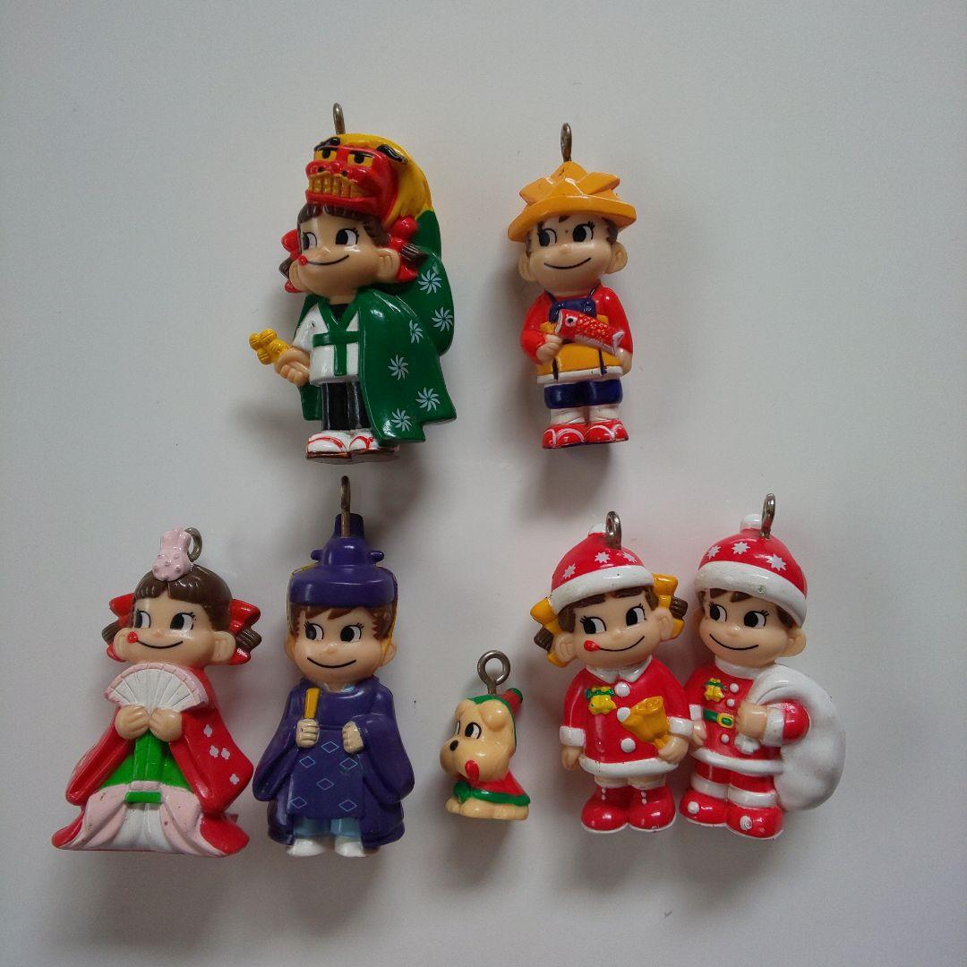 不二家 ペコちゃん.ポコちゃん ストラップ - メルカリ