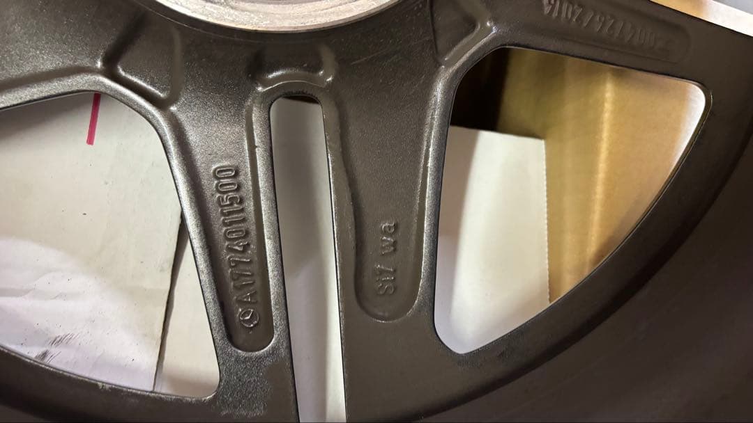 AMG純正ホイール W177　Aクラス　CLA 7.5J×18H2-N　ET49