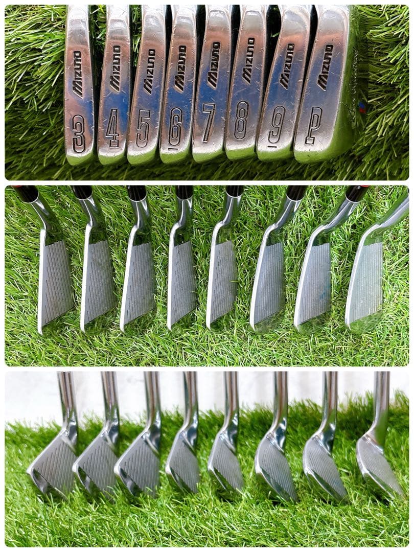 4. ミズノ セベ バレステロス メンズ ゴルフクラブ アイアンセット 右