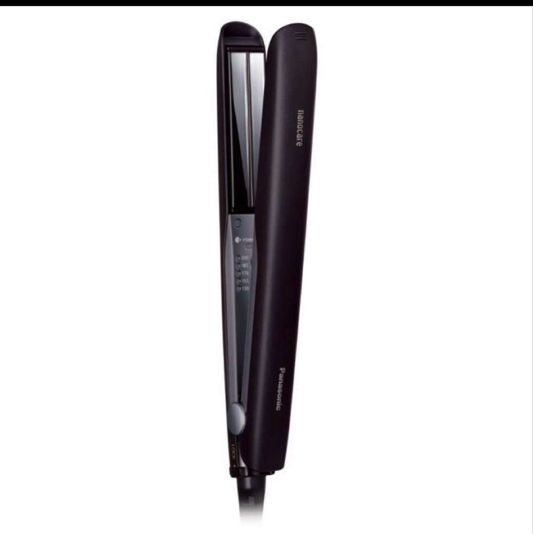 パナソニックEH-HS0J-Kヘアーアイロン ナノケアスムースグロスコーティング Amazon | パナソニック ヘアーアイロン ストレート用 ナノケア