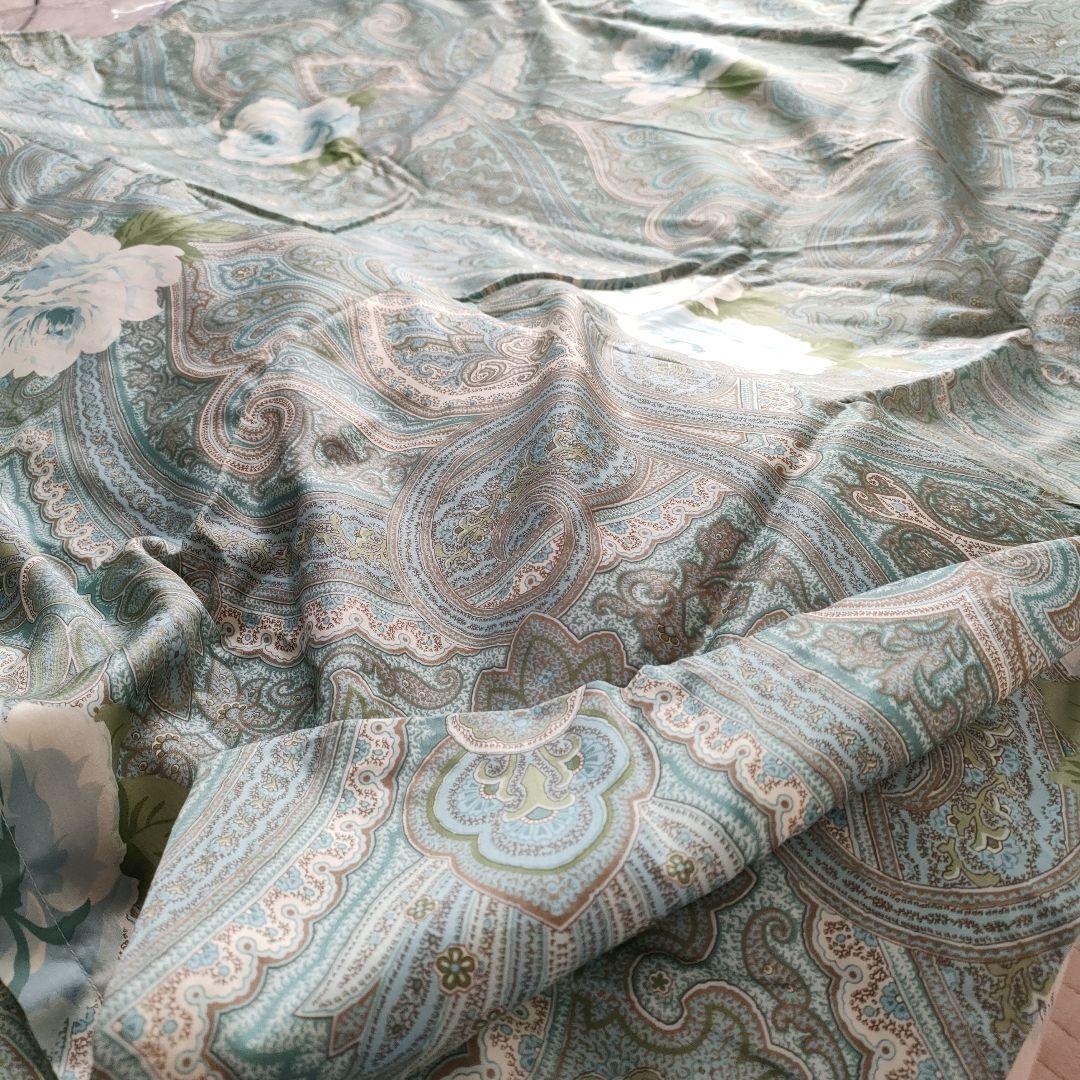 エトロペイズリー掛け布団カバー 1枚 150x210枕カバー2枚綿100