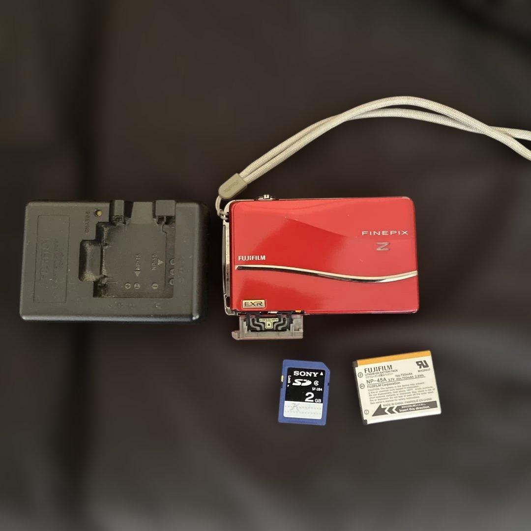 FUJIFILM FinePix Z800 EXR 充電器 メモリー付き - メルカリ