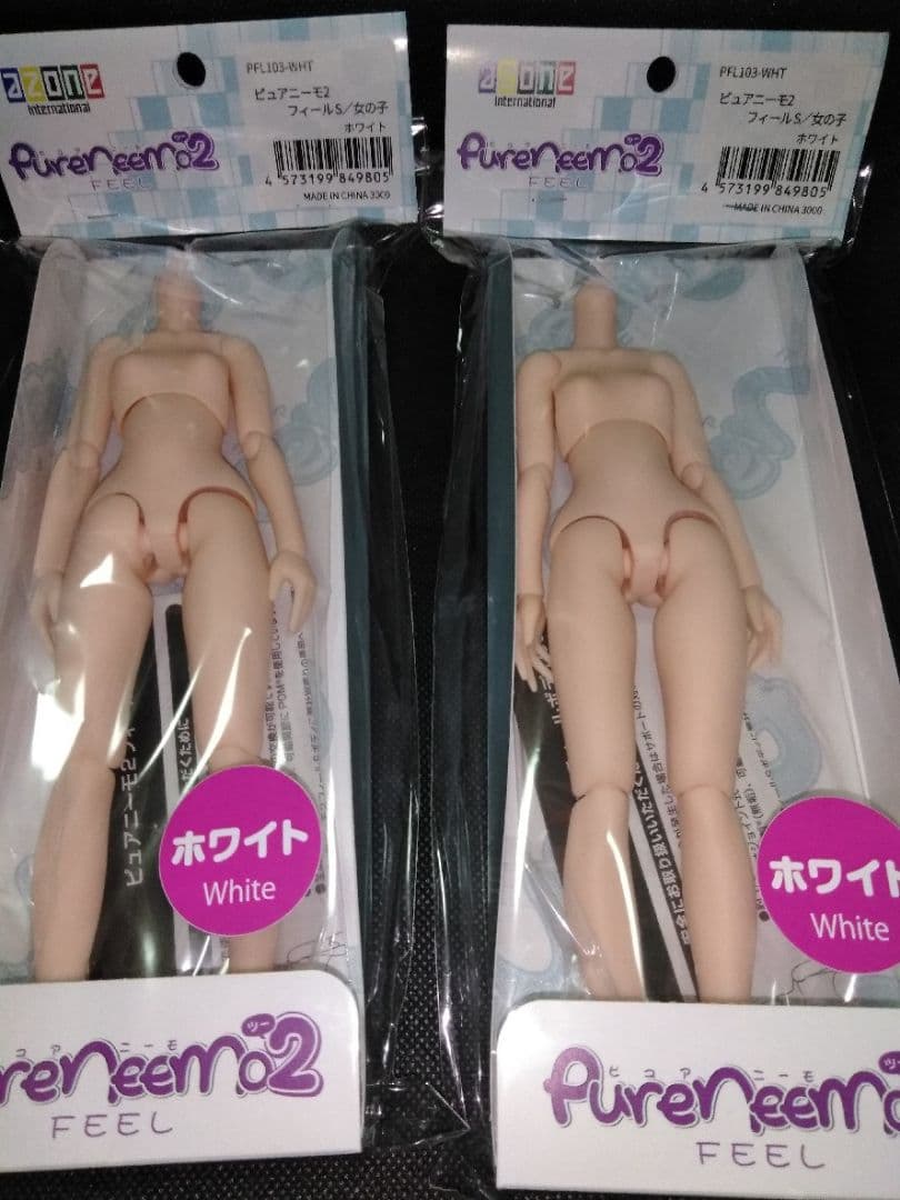 S ホワイト 2体] アゾン ピュアニーモ2フィール ボディ - メルカリ