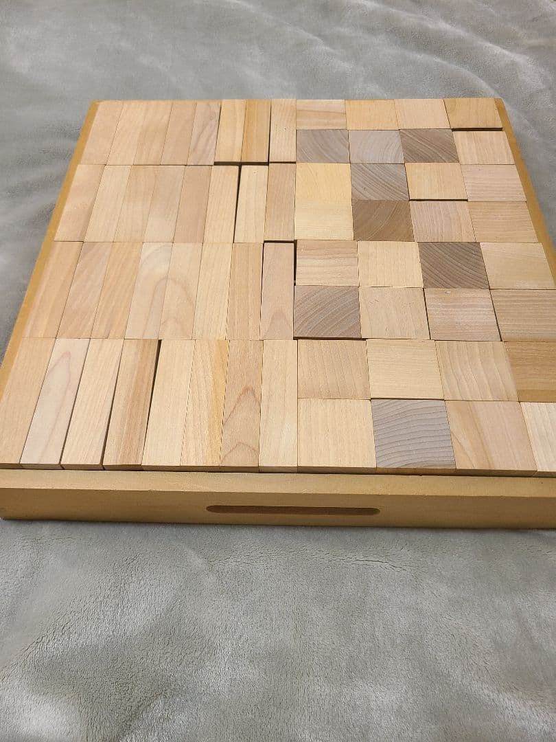 ワクブロック WAKU-BLOCK45 H0（立方体＋直方体）積み木 童具館 ご予約】童具館 積み木 WAKU-BLOCK45 H0 立方体+直方体 童具共育付き