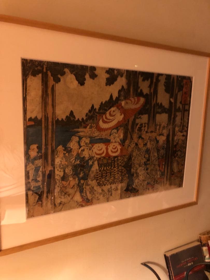 I*7様 狐の嫁入図 画:歌川国芳 1839-1842頃 浮世絵 - メルカリ