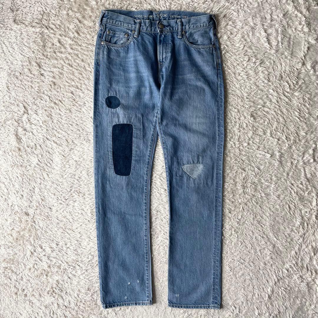 45R 美品 45R おこめデニムのコイン5 28 ブルー - メルカリ