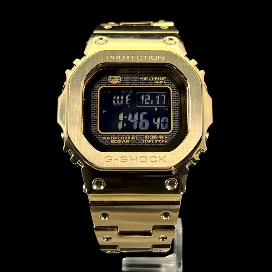 ★稼動品 CASIO Gショック フルメタル ゴールド GMW-B5000★ A Week On The Wrist: カシオ G-SHOCK GMW-B5000 フルメタルを1週間