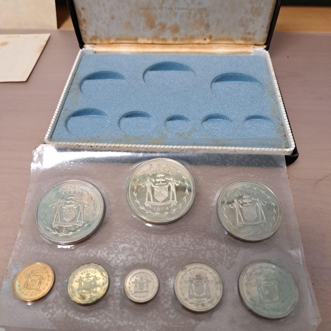り*と様 フランクリンミント ベリーズ 8種類 硬貨セット 1974 - メルカリ