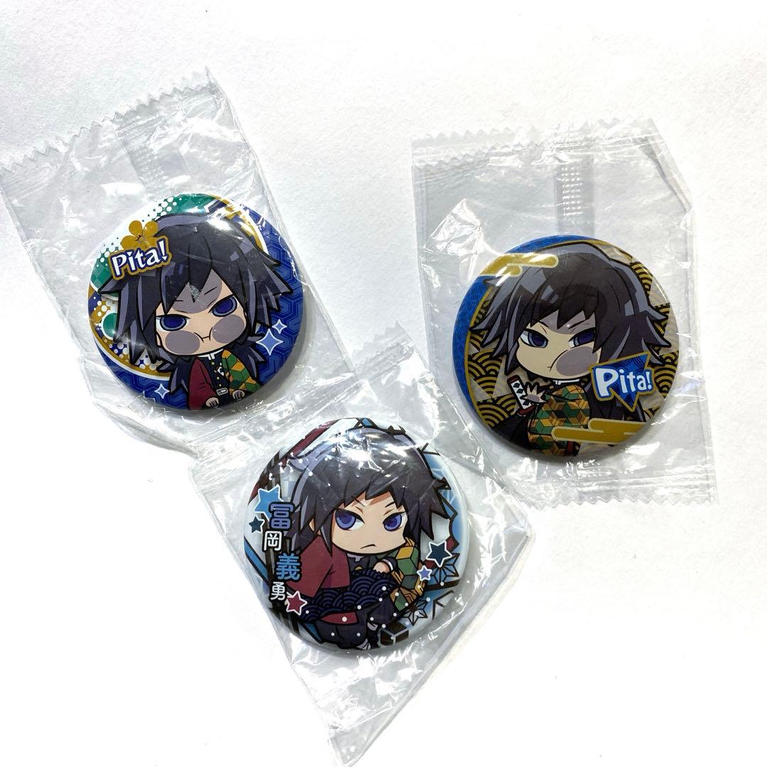 鬼滅の刃 ぴたでふぉめ ばんちょうこう 缶バッジ 冨岡義勇 - メルカリ