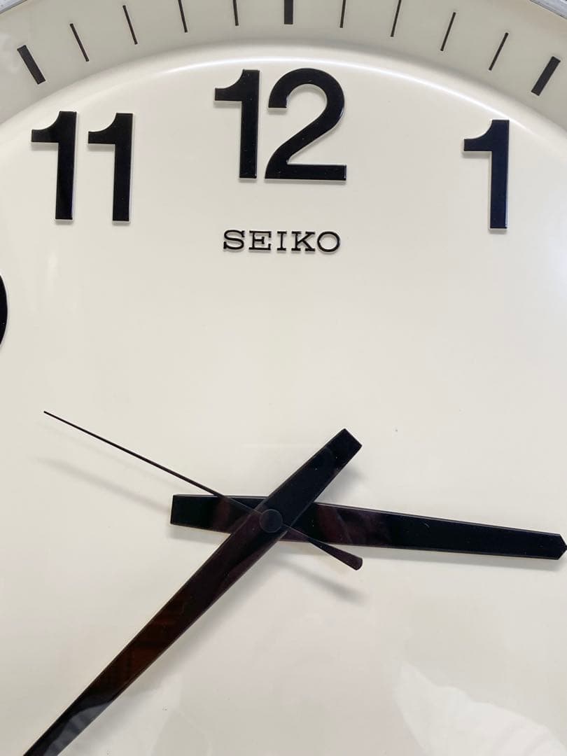 SEIKO セイコー 大型 壁掛け時計 QA506N アンティーク 学校 体育館
