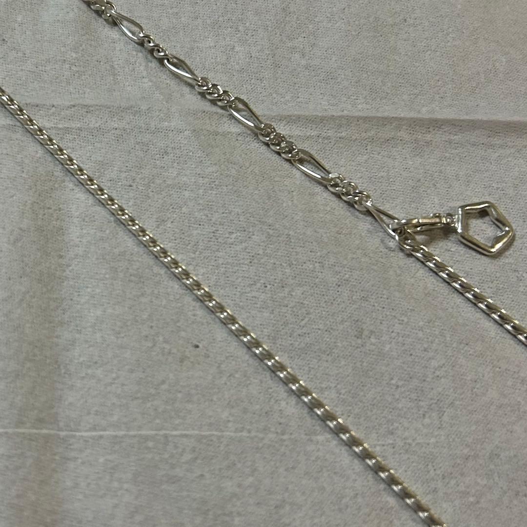 極美品 TEN. 現行品 シェードコンビチェーンネックレス 追加チャーム付