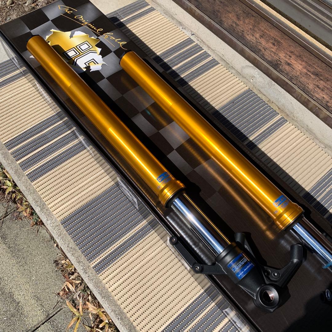 Z900RSフロントフォーク【オーリンズカートリッジ換装／アウター部分