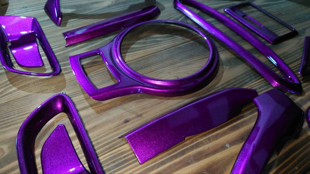 トヨタ86 BRZ zn6 zc6 キャンディパープル室内パネルカバーフルセット