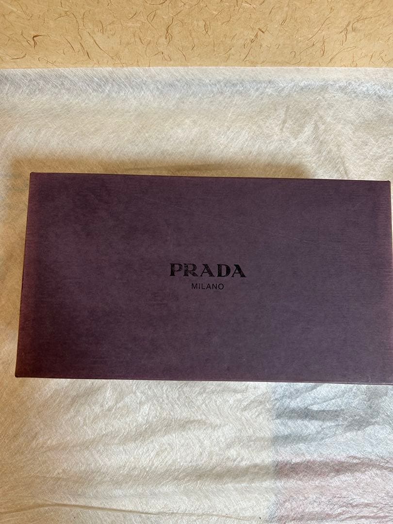 PRADA プラダ　レザー　シューズ　ブラック　27.0cm