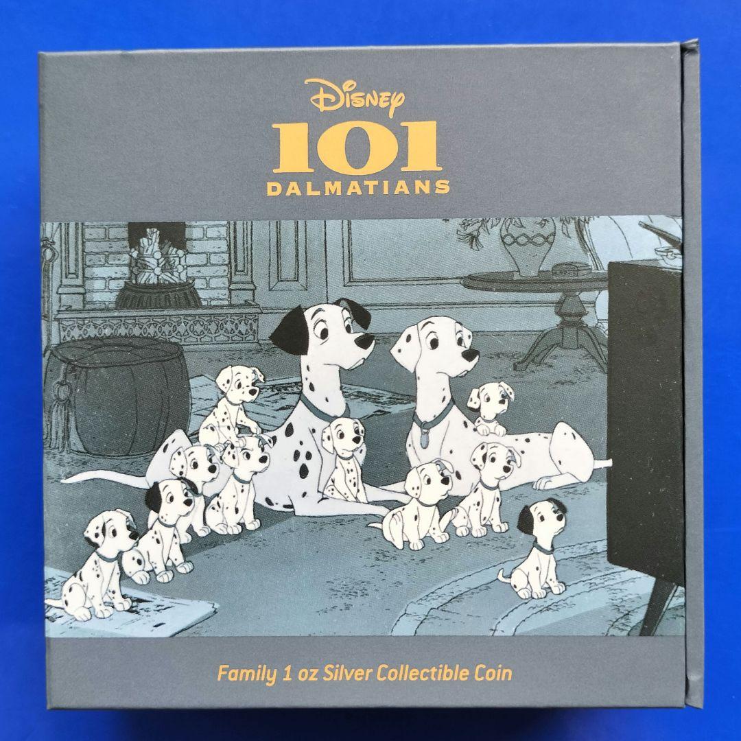 mdga 様専用☆101匹わんちゃん「ファミリー」2ドルカラー銀貨